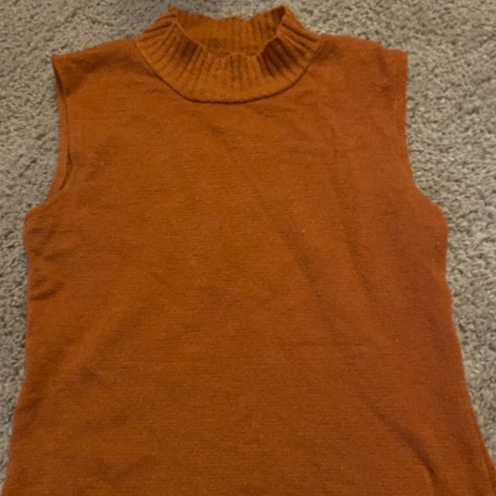 Turtleneck vest